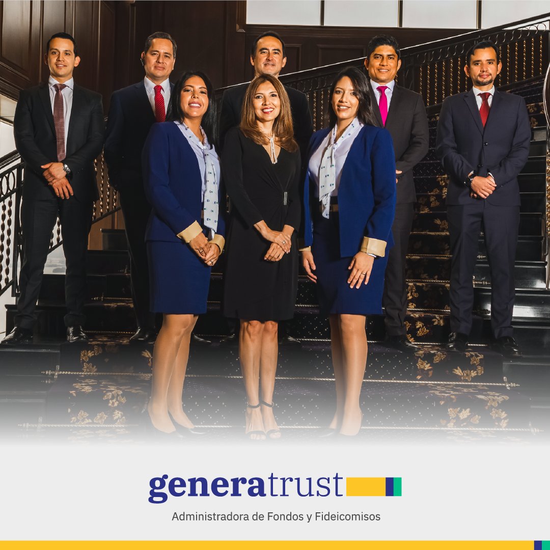 generatrust's tweet photo. Felicitamos a María de Lourdes Velastegui por haber sido promovida a Gerente de Negocios Fiduciarios; posición desde la que impulsará los proyectos de mejoramiento y transformación continua de servicios y atención a los clientes. #Generatrust https://t.co/kd2bdzVCtd