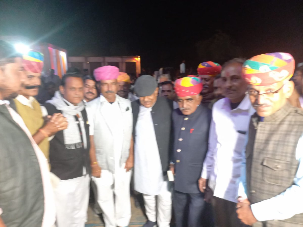 Gajendra Singh Khimsar tweet media