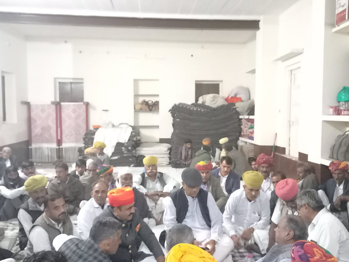 Gajendra Singh Khimsar tweet media