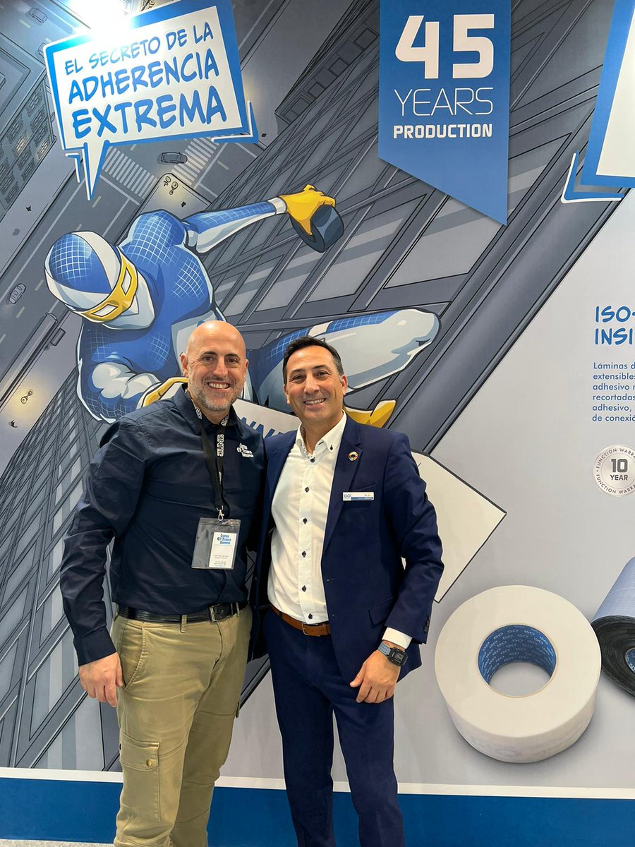 🔙Echamos la vista atrás recordado #Veteco2022.

Además de la gran acogida que tuvieron nuestras soluciones de #sellado y #hermeticidad, pudimos disfrutar de reencuentros con clientes y compañeros.🤝

Os compartimos algunas fotos de nuestro equipo rodeado de la mejor compañía.
