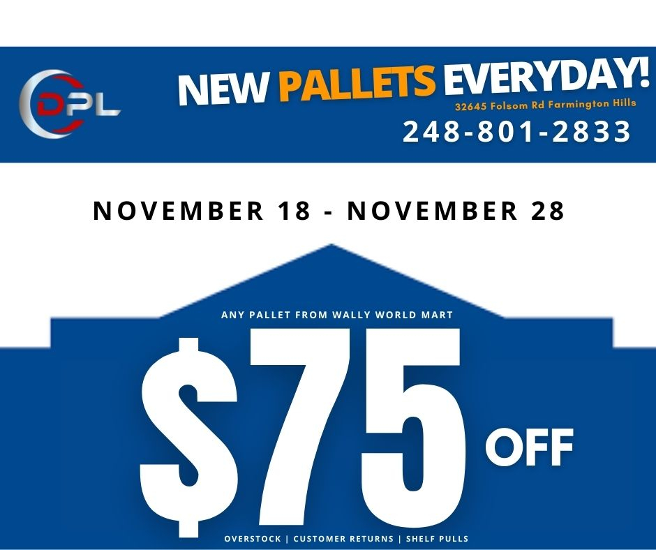 Detroit Pallet Liquidation tweet media