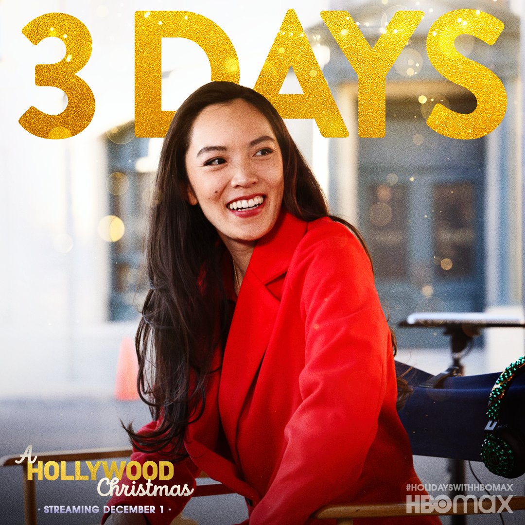 We’re setting the scene for a perfect holiday romance. #AHollywoodChristmas premieres in three days, streaming exclusively on HBOMax. hbomax.com/collections/ho…