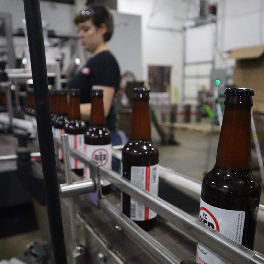 KCBierCo's tweet photo. We’re bottling our next Limited Series release today! What do you think it is? https://t.co/ykVPB4K7ur
