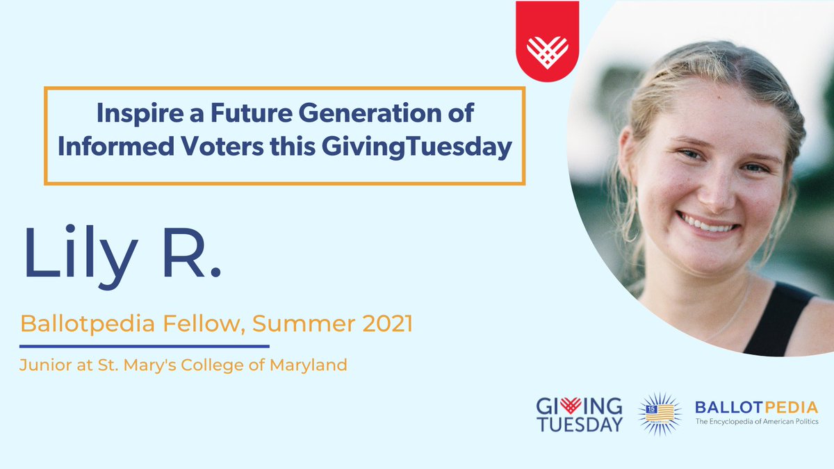 Ballotpedia on Twitter "Our next Fellow spotlight is Lily R. Lily was