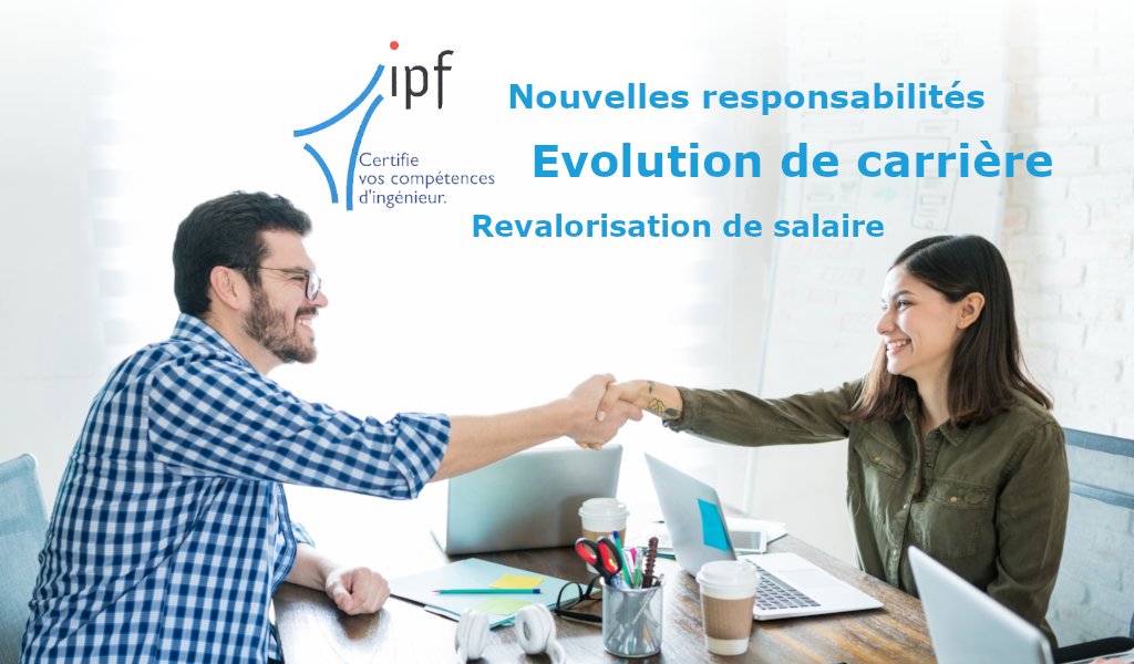 Entretien annuel d'évaluation ➡️ 𝗟𝗮 𝗰𝗲𝗿𝘁𝗶𝗳𝗶𝗰𝗮𝘁𝗶𝗼𝗻 𝗶𝗻𝗴𝗲́𝗻𝗶𝗲𝘂𝗿 𝗽𝗿𝗼𝗳𝗲𝘀𝘀𝗶𝗼𝗻𝗻𝗲𝗹 𝗲𝘀𝘁 𝘂𝗻 𝗼𝘂𝘁𝗶𝗹 𝗽𝗮𝗿𝗳𝗮𝗶𝘁 pour une évolution de carrière, une prise de responsabilités, une revalorisation de salaire : snipf.com