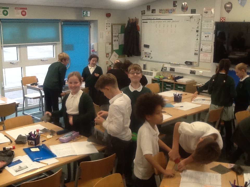 Foxes_Class's tweet image. Foxes class worked as real scientists today to make and test effective parachutes. All to get mini Mr Frerichs safely down from the screen. I can gladly say that the landing was a soft one, thanks to the methodical testing of our Fantastic Foxes!