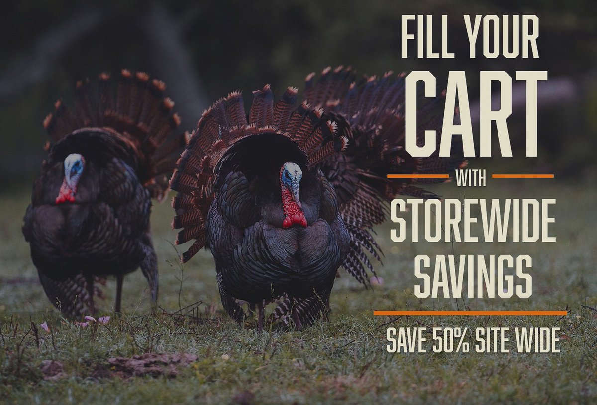 ForTurkeys's tweet image. Our biggest sale of the year is here-take 50% off your in-stock order.

Hurry! Sale ends November 28 at 11:59 PM CST. 

turkeysfortomorrow.org/shop/