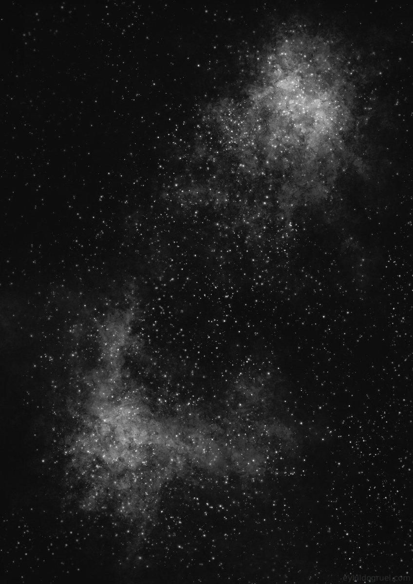 in today's #oldPosts something  a bit different. Around 2016 I got briefly interested in the idea of drawing sky objects. Cue in a lot of playing around with #krita

first image is an attempt to draw NGC278 from another angle (based on a hubble image)
… social.eyluldogruel.com/@eylul/1094225…