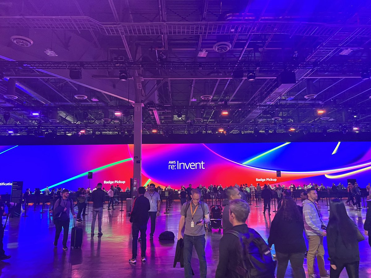 Nickrust's tweet image. Game Day! #reInvent2022
