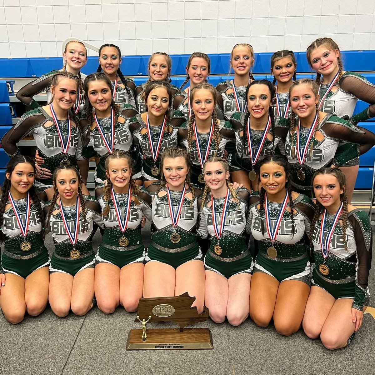 MassHSCheer's tweet image. 2022 Fall MSAA
Division 2 Results

Congratulations @BMHSVC22