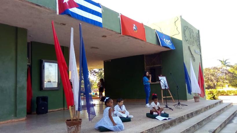 MadeleysL's tweet photo. Acto de inicio del curso escolar en el municipio Venezuela de #CiegodeAvila con la participación de las principales autoridades del territorio
#EducaciónCiegodeAvila
#LatirAvileño https://t.co/DGglVG4mkB