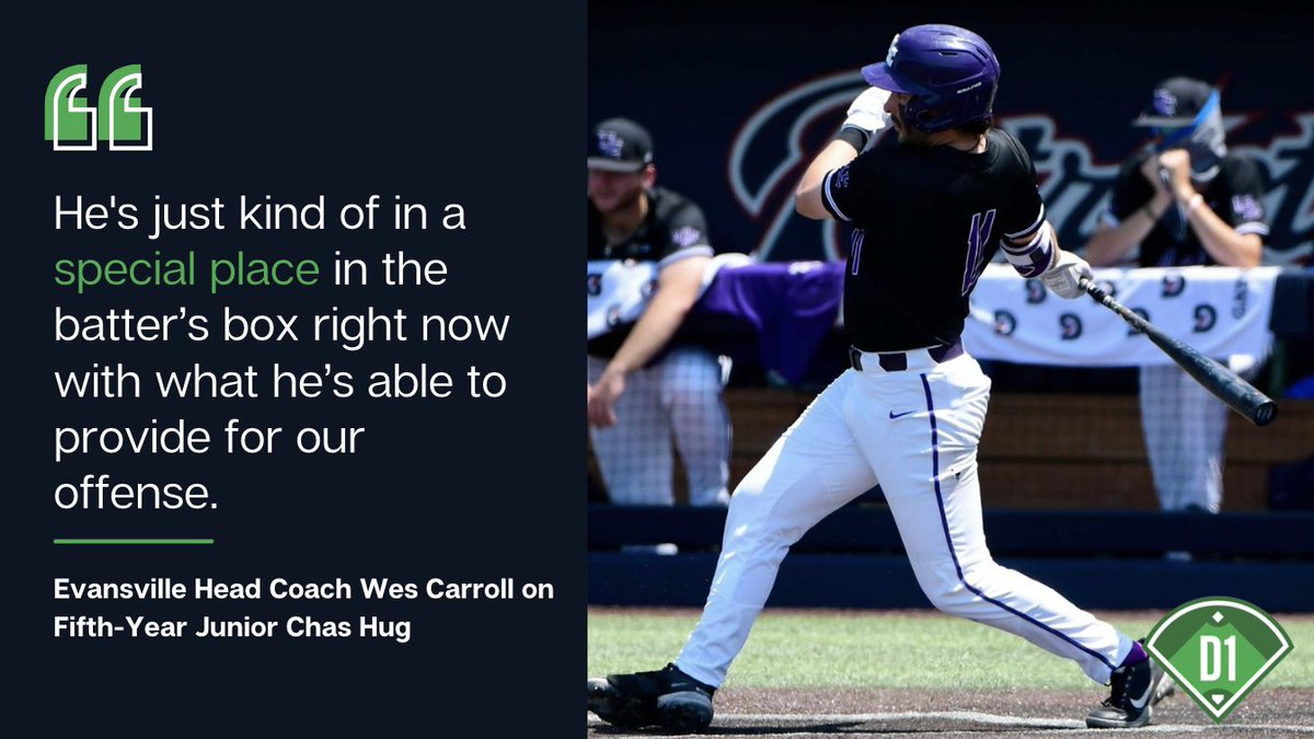 d1baseball's tweet image. “Chase Hug had an unbelievable summer up in the @NWLbaseball. (He’s) just kind of in a special place in the batter’s box right now with what he’s able to provide for our offense.”

The full Fall Report on Hug &amp;amp; @UEAthleticsBASE from D1's @JoeHealyD1 👇

🔗 d1ba.se/ue-fall22