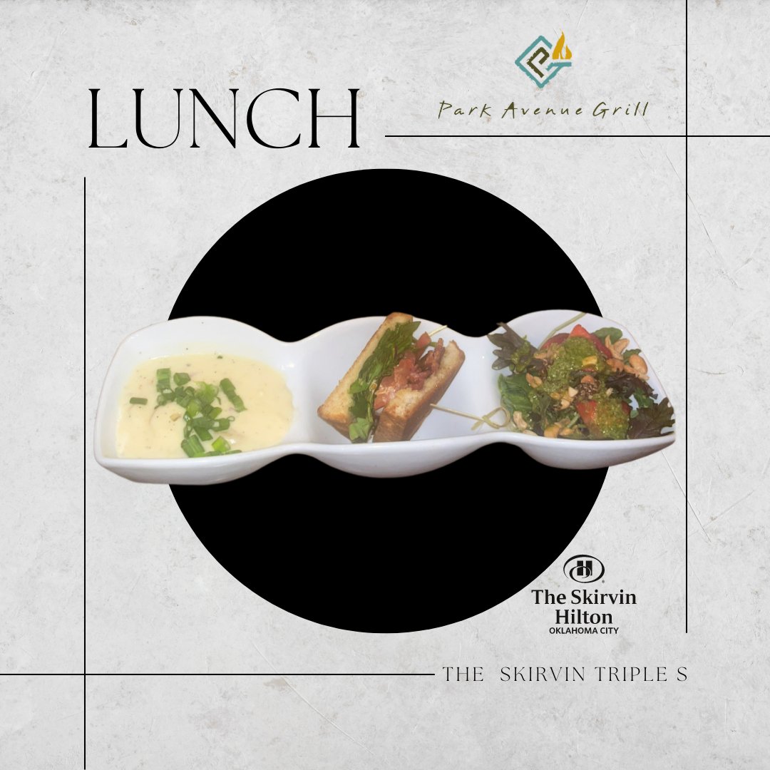 Come in to get your own Triple S. This week's offering is our BLAT (Bacon, Lettuce, Avocado &amp; Tomato) with our sumptuous loaded potato soup. Or you can forego the soup/salad (but why would you?) and get just the BLAT with your choice of fruit or fries. This week only!