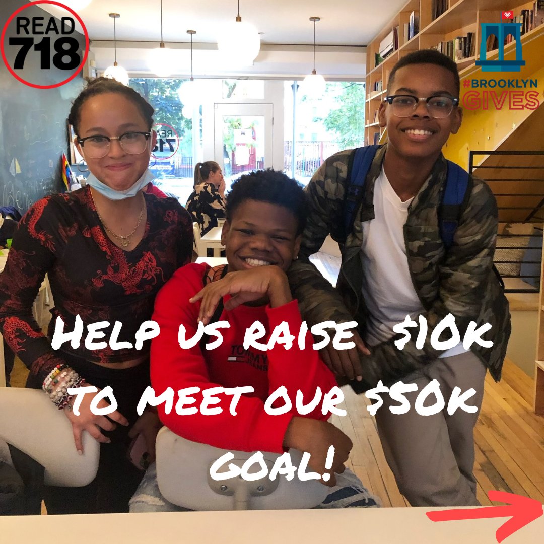 Help #READ718 meet our goal on #GivingTuesday! #brooklyngives 
brooklyngives.org/organizations/…