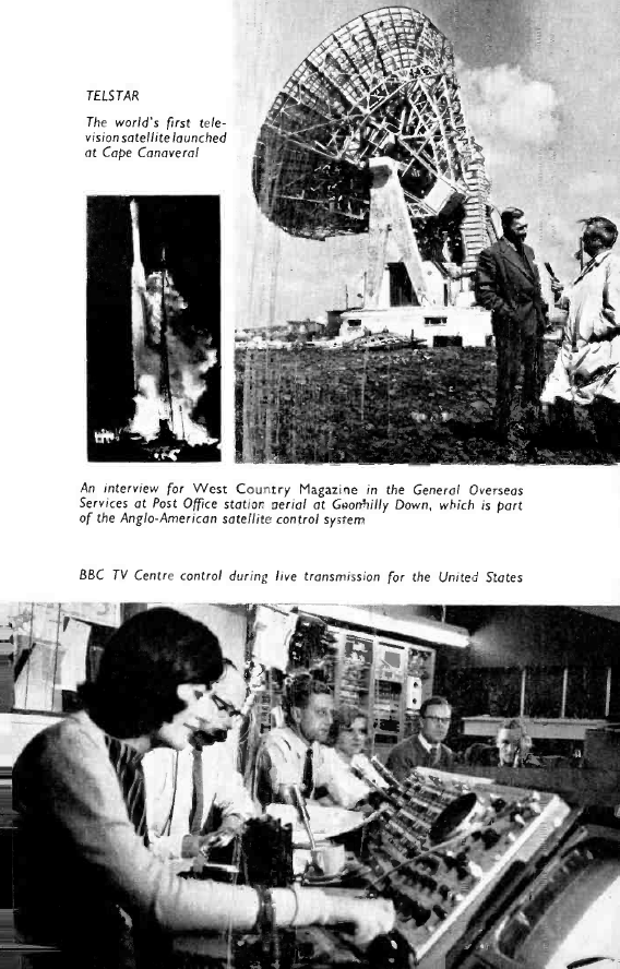 APTSArchive's tweet photo. The BBC Year Book for 1963. Day 36 of #ABookADay
First transmission from Telstar in July 1962.
#BBC100 #BBC100yearsago #BBCCentenary #BBCHistory #GraphicDesign https://t.co/Rb51e45NxE