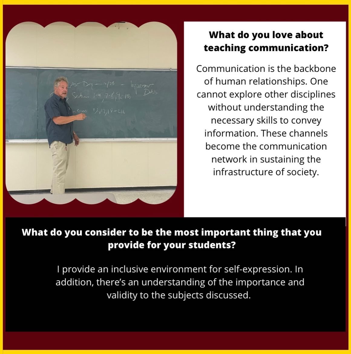 UlmComm's tweet image. Get to know Dr. Patrick McGuire! Dr. McGuire is one of our newest additions to the Communication Program and has shown great enthusiasm for his work and his students’ success! #ulmcommprogram