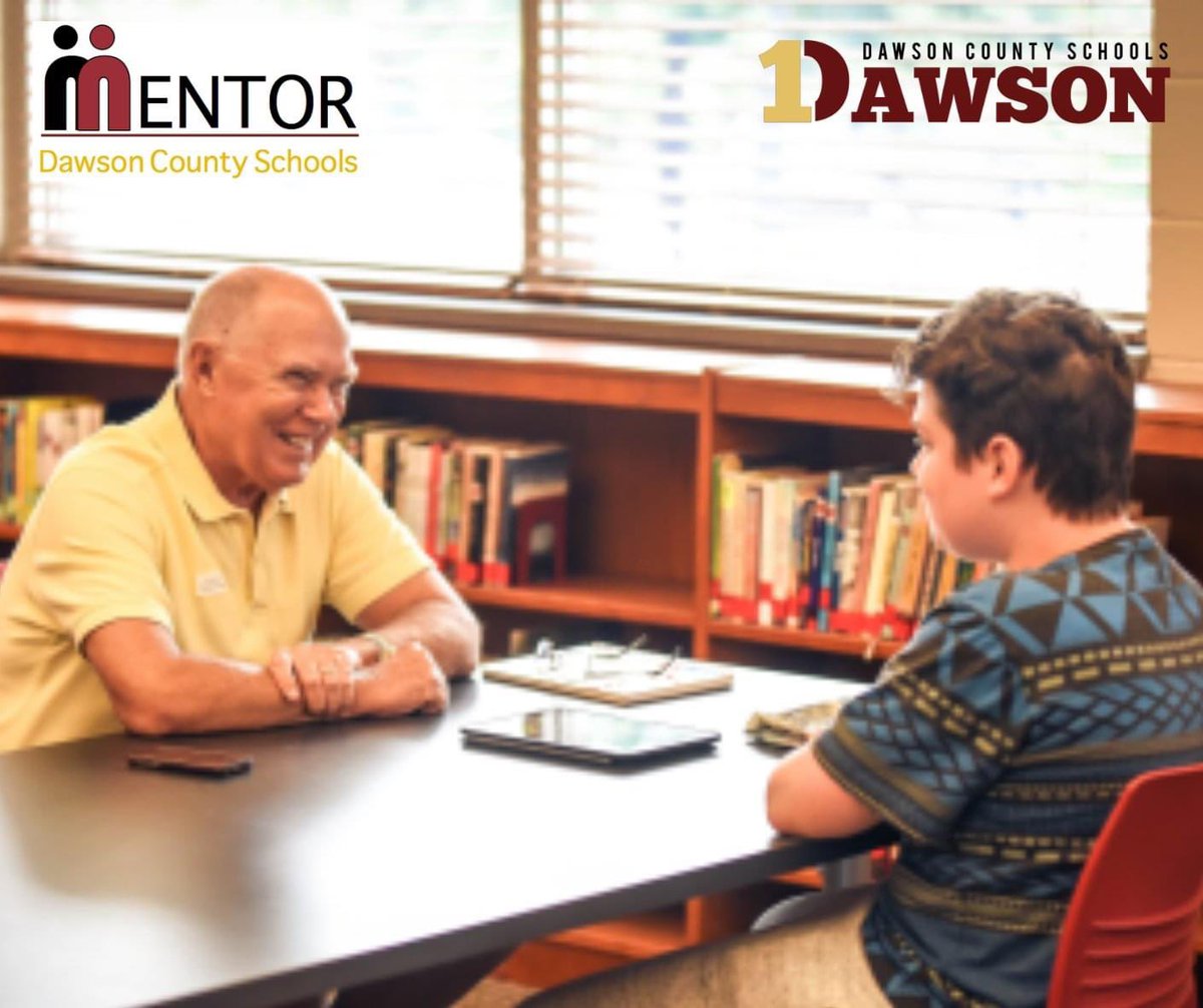 "How can I make a difference?" If this is a question you have pondered, now may be the time for you to become a mentor!
We are holding upcoming trainings. Visit our website for more information: dawsoncountyschools.org/departments/st…