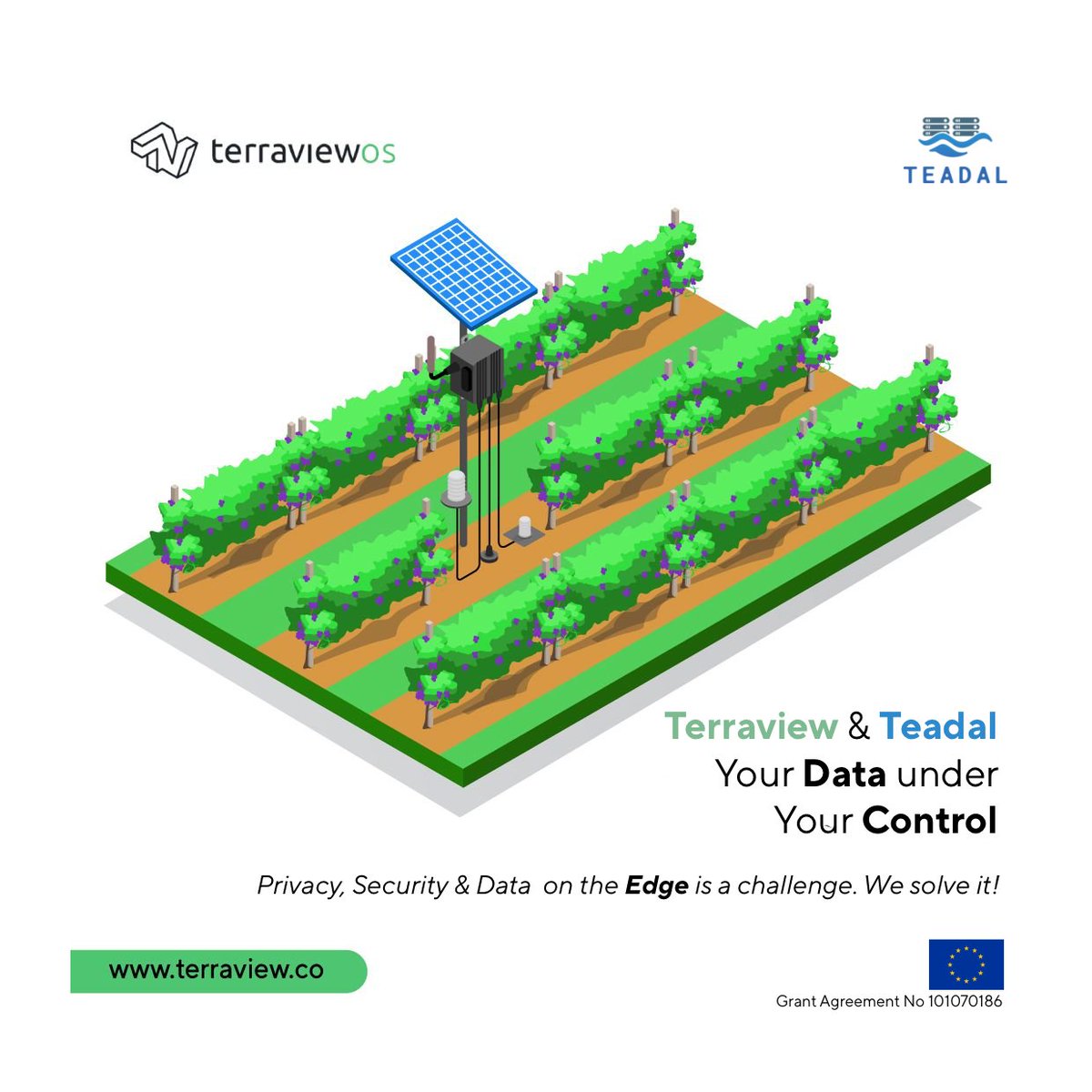 TEADAL (@teadal_eu) on Twitter photo 📢Deep #TechTalk #Podcast: The challenges and future of #digitalised #vineyard management discussed in #terraviewtalks by one of our key #usecase partners
<a href="/terraviewos/">Terraview OS</a> driven by TEADAL #datasharing in the #computecontinuum.
👇 open.spotify.com/episode/56NrU7…
#datamanagement #data 📢Deep #TechTalk #Podcast: The challenges and future of #digitalised #vineyard management discussed in #terraviewtalks by one of our key #usecase partners
<a href="/terraviewos/">Terraview OS</a> driven by TEADAL #datasharing in the #computecontinuum.
👇 open.spotify.com/episode/56NrU7…
#datamanagement #data