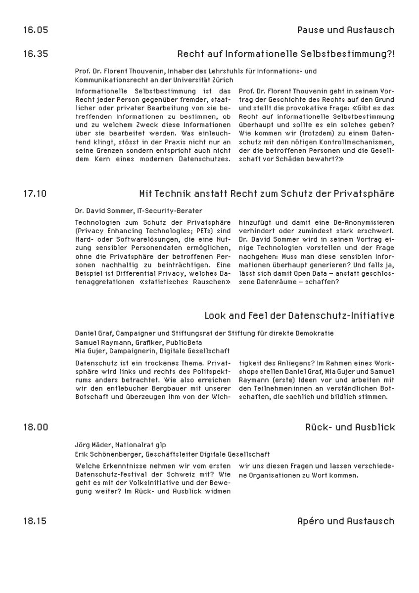 dani_graf's tweet photo. 👇Programm fürs Datenschutz-Festival 2.12. jetzt live! https://t.co/renVye2X0d #DatenschutzInitiative @digiges_ch @demokratie_ch https://t.co/K3aSbeA6bu