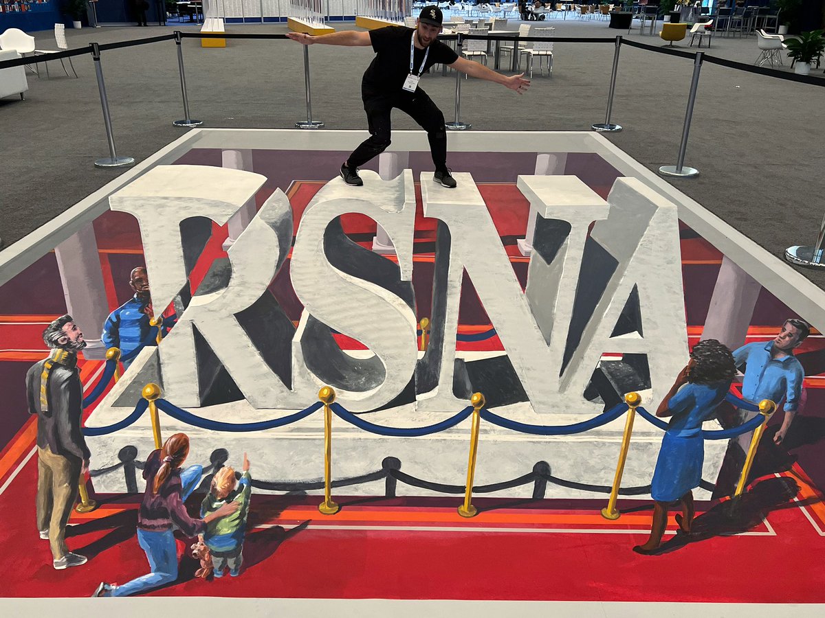 Finished 3D painting for @RSNA at #RSNA2022