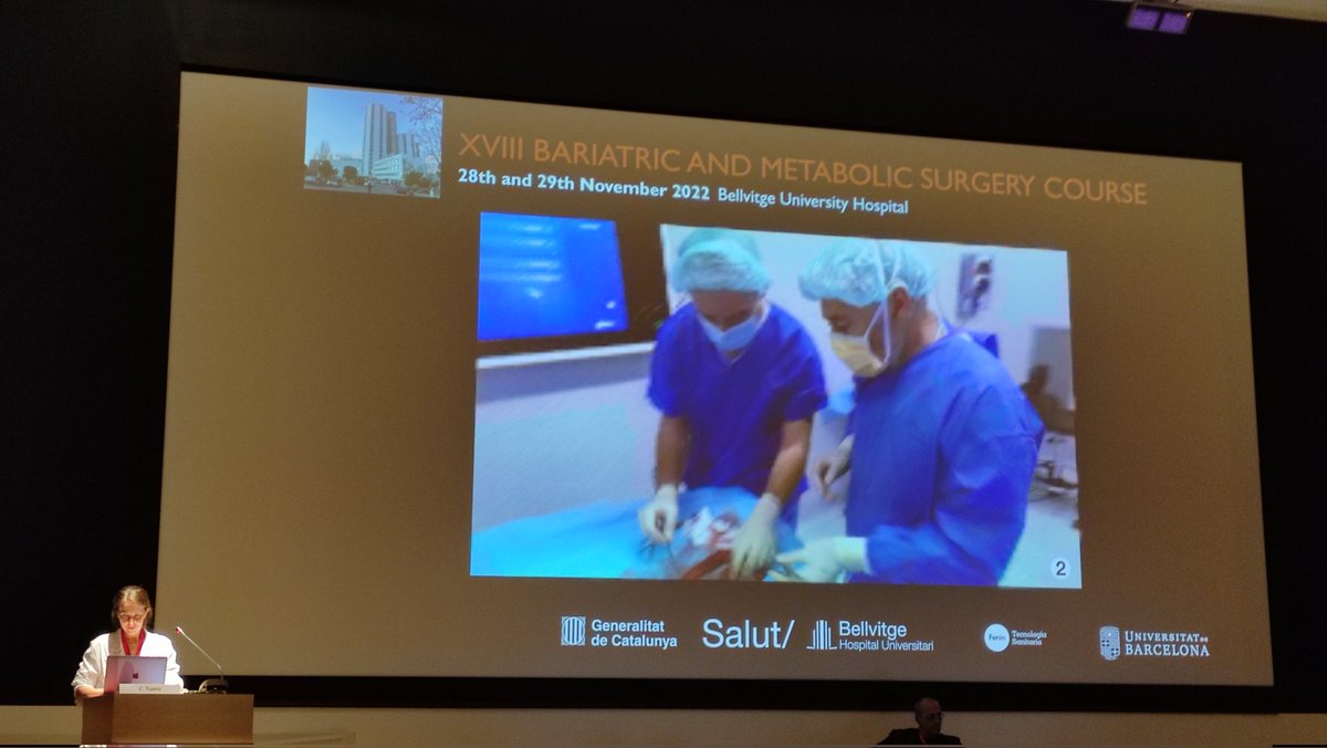 NURIA VILARRASA (@nuriavilarrasa2) on Twitter photo XVIII bariatric and metabolic surgery course (Bellvitge Hospital).Impresionante la cirugía en directo! <a href="/obesidadSECO/">Sociedad Española de Cirugía de la Obesidad</a> <a href="/JavierOsorioAg1/">Javier Osorio Aguilar</a> XVIII bariatric and metabolic surgery course (Bellvitge Hospital).Impresionante la cirugía en directo! <a href="/obesidadSECO/">Sociedad Española de Cirugía de la Obesidad</a> <a href="/JavierOsorioAg1/">Javier Osorio Aguilar</a>