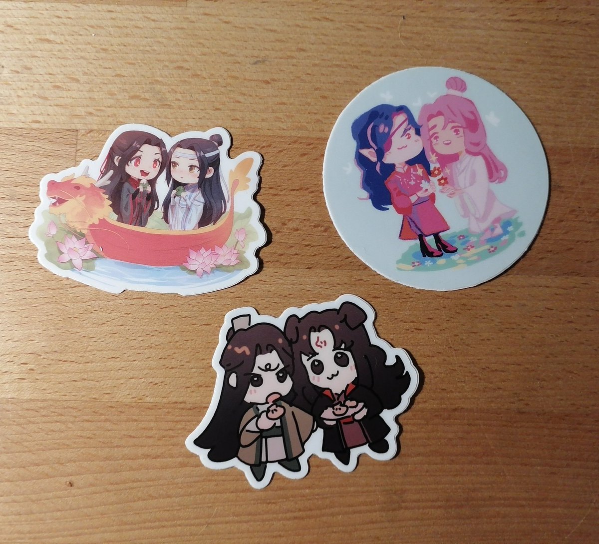 Got my contrib copy of <a href="/mxtx_calendar/">Seasons of Love ❀ Complete</a>!! Everyone's art is so beautiful and the stickers are adorable!! Thank you to the amazing mods for making this possible!!
