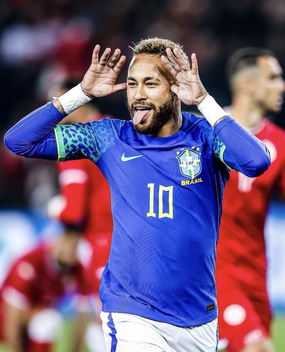 🤪 @vinijr hit the @neymarjr celebration after his disallowed goal for 🇧🇷 against 🇨🇭