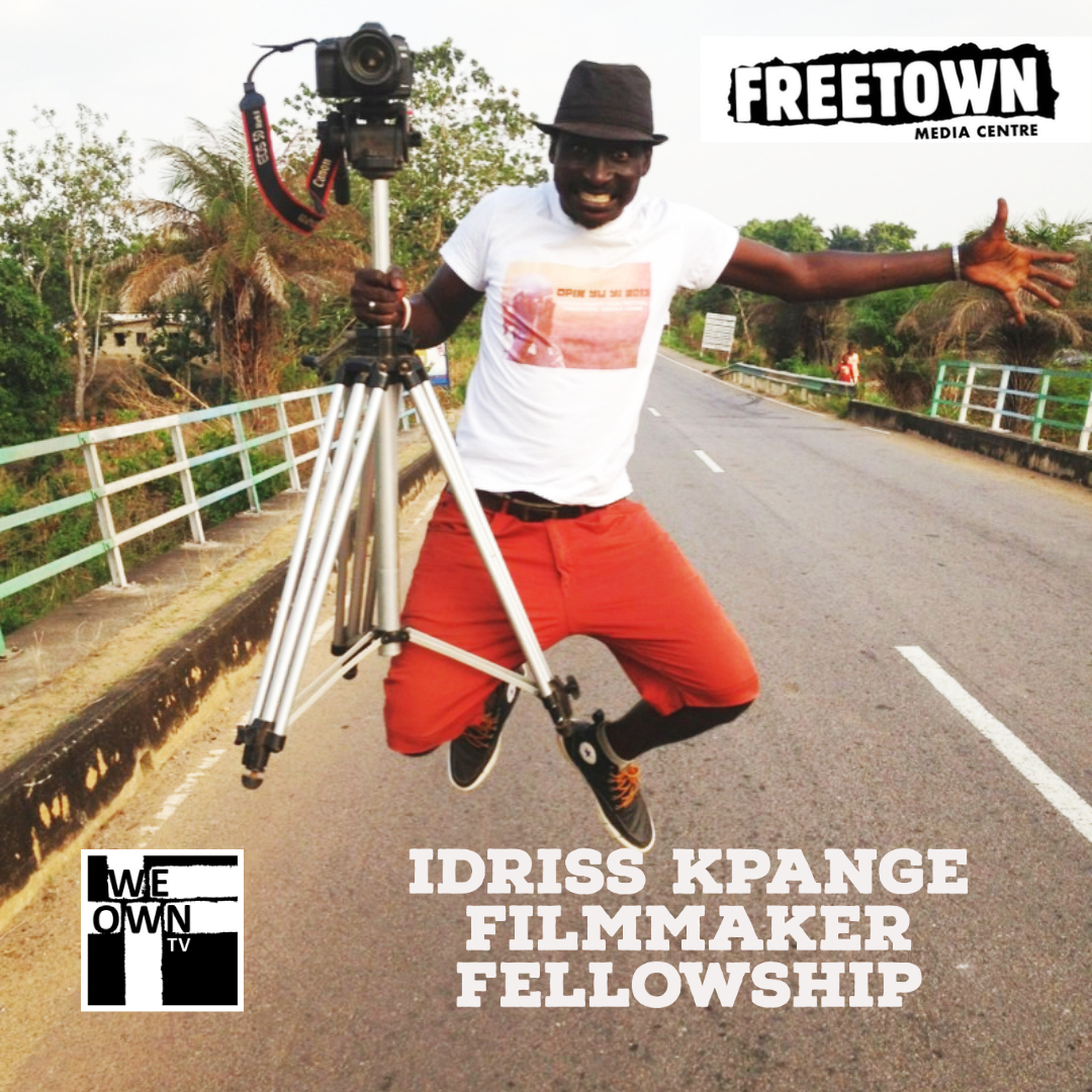WeOwnTV's tweet photo. It’s #GivingTuesday! We are raising funds for Idriss Kpange Filmmaker Fellowship, a film fund &amp; development program supporting the production of independent documentaries by Sierra Leonean filmmakers. https://t.co/PW0BzlJqx9 gift will be matched by @GlobalGiving #MoveAMillion. https://t.co/qaB0k1ipSA