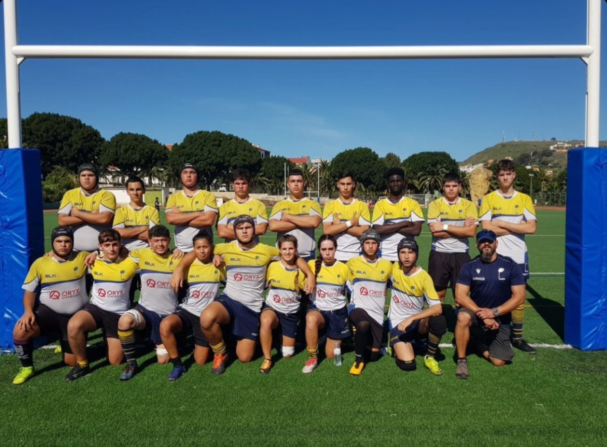 CRLPLasPalmas's tweet photo. Sábado 26 de noviembre #CRLP
#SeniorCRLP
Tercera jornada del #circuitocanariorugbyx 3 victorias y 1 derrota
#Sub18CRLP
Jornada de la #copacanariaderugby y victoria por 14 a 17 a
#EscueladeValoresdelCRLP
Estuvo presente en la jornada del rugby X
Fotos en el Facebook https://t.co/MFlJWWscSE