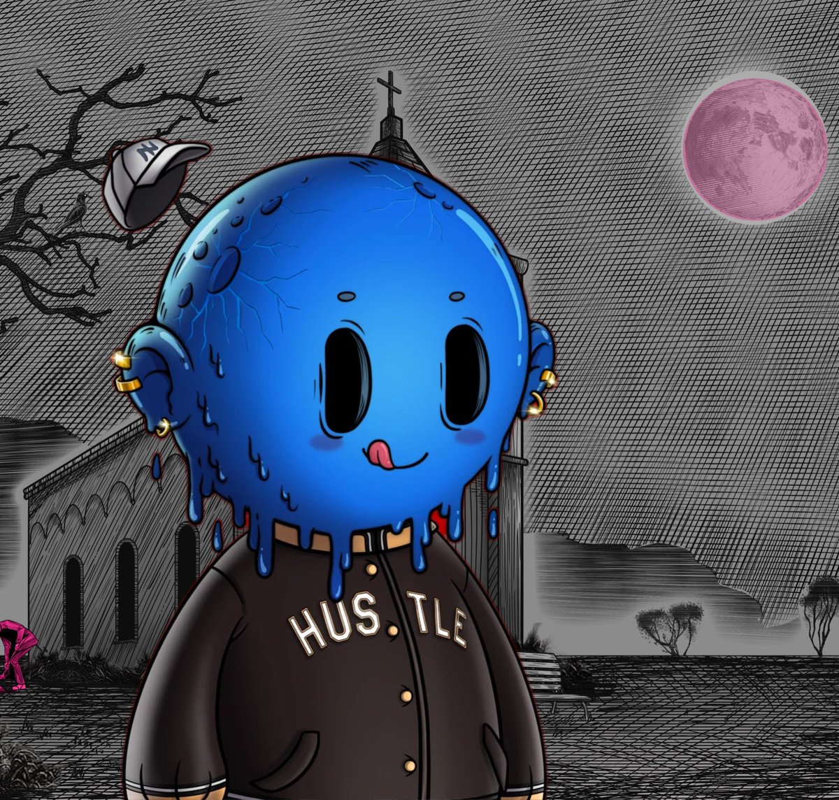 Welcome to the abbey at the <a href="/OrderofOtranto/">Order of Otranto | Gothic CNFT</a> you beautiful blue bastard! #StayGrim💀 #StayMelty #MondayMeltdown