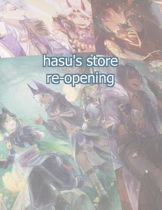 finally had the time and energy to re-open my online store and add the new leftovers from con Tw T [[  ]]RTs/likes are very much appreciated!  