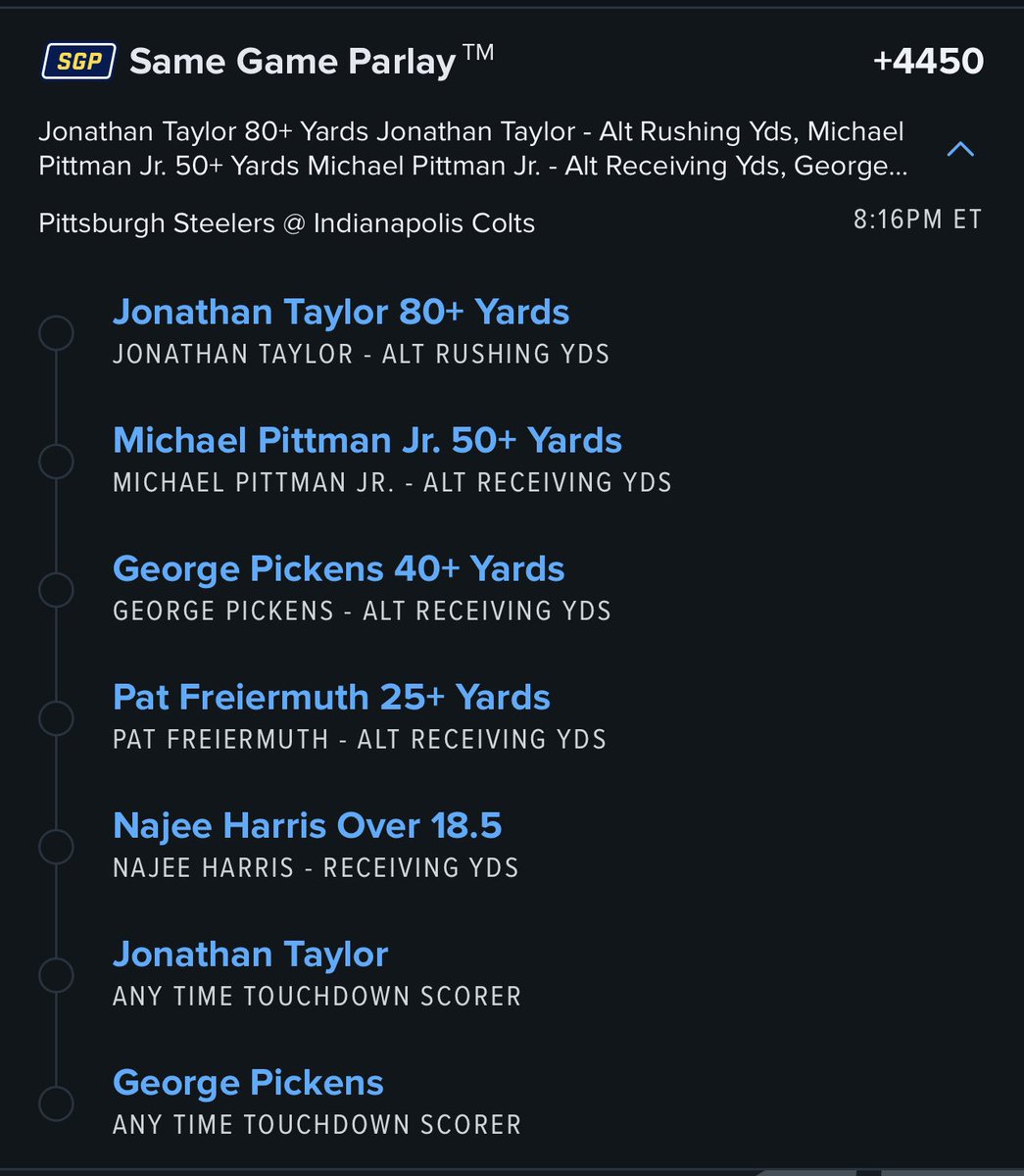 onlyparlays's tweet photo. $200 MNF GIVEAWAY 🏈

If this MNF SGP hits, I’ll send $100 to TWO people who LIKE &amp; RT this 🍀

#GamblingTwitter #Giveaway https://t.co/qw6s7scceD
