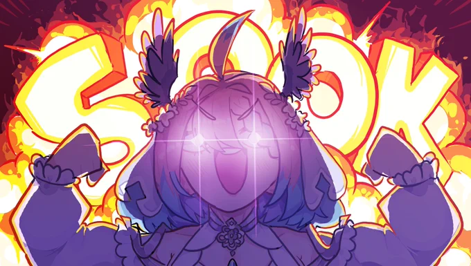 haven't drawn her in a while and she hit 500k#Palouette 