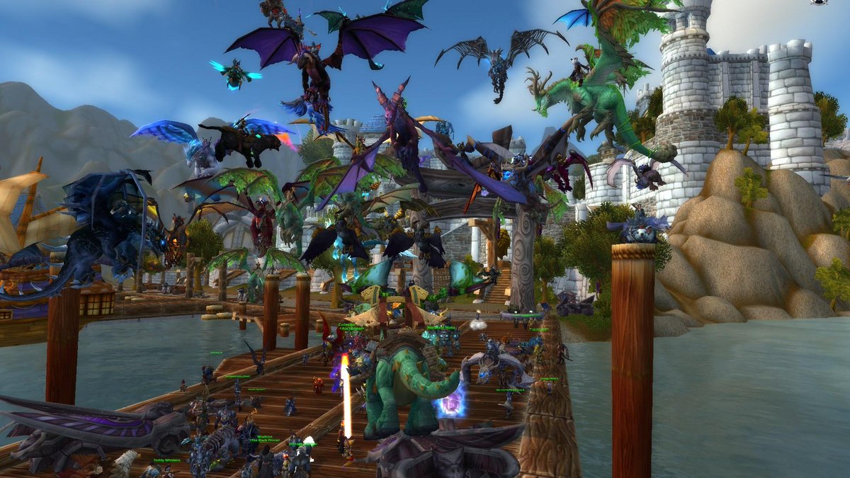 Th0rkiller's tweet photo. Time for the dergons #WorldOfWarcraft https://t.co/0gmSdyB2AF