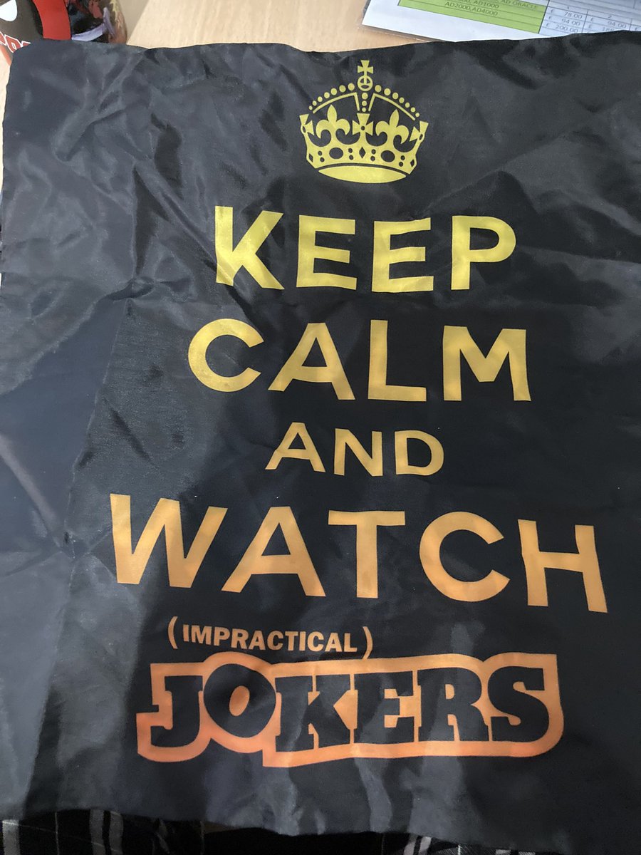 CodswallopPod's tweet photo. Any #ImpracticalJokers fans want to buy this hat & tote bag? Comment below. Will ship globally. #Tenderloins #IJ #DriveDriveDrive @BQQuinn @SalVulcano @jamessmurray #IJMerch PERFECT Christmas gift for an IJ fan. https://t.co/SVOyGIwzbI