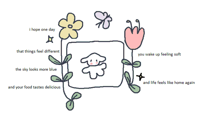 hugs to those trying to find themselves again 