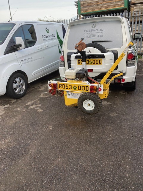RosewoodIrrig's tweet photo. Look at our fabulous new trencher carrier - no need for a trailer when we have this! We're delighted with it!
#greatequipment #gardenirrigation #irrigationforgardens #gardenirrigationsystems #automaticwatering #gardenideas #automatedhome #automatedgarden https://t.co/BdCCv9ZNj2
