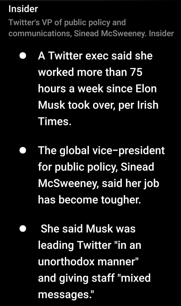 Twitter VP of Public Policy + Communications 🤣🤣🤣 Boo Hoo she had to work 75 hours this week 🤣🤣🤣
#getagrip