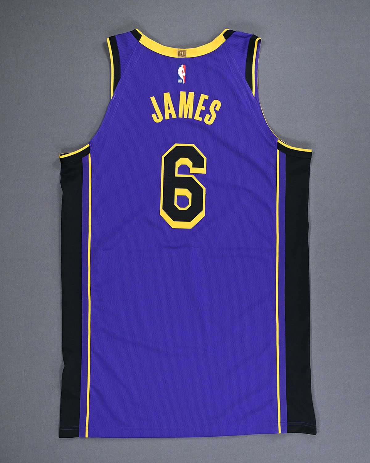 NBA on X: Bid now at  for a LeBron James game worn  jersey worn on opening night!  / X