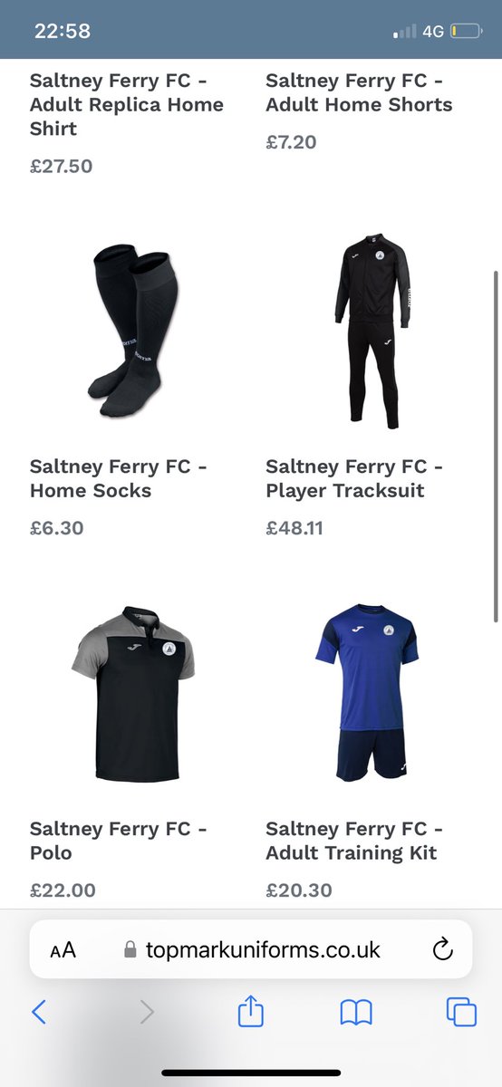 Some more stuff added to the <a href="/TopMarkTeamwear/">Top Mark Teamwear</a> page for us… 

Thank you guys… link below - 

topmarkuniforms.co.uk