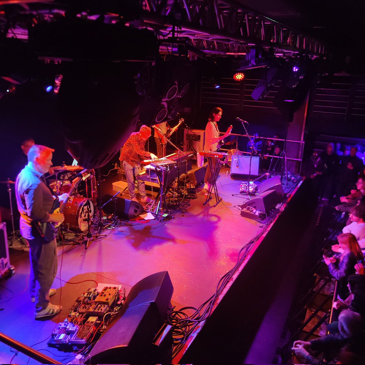 GarryDH's tweet photo. Not the best pic, but a great gig from Stereolab! @LIQUIDROOMS https://t.co/2dIVmtk6j8
