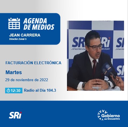 jeanscarreral's tweet photo. 🎙️ | Te invito a seguir mi entrevista por Radio al Dia 104.3 fm, en la que hablaré acerca de la #facturaciónelectrónica. https://t.co/sS2QtojO1J