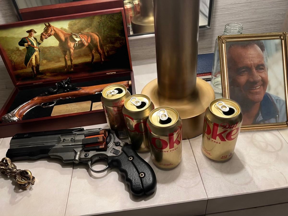 my bedside table