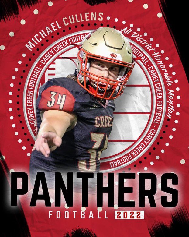 Proud to be named Honorable- Mention FB!! <a href="/CaneyCreekHS/">Caney Creek High School, Conroe ISD</a> <a href="/CCreekFootball/">Caney Creek Football</a> #RISE