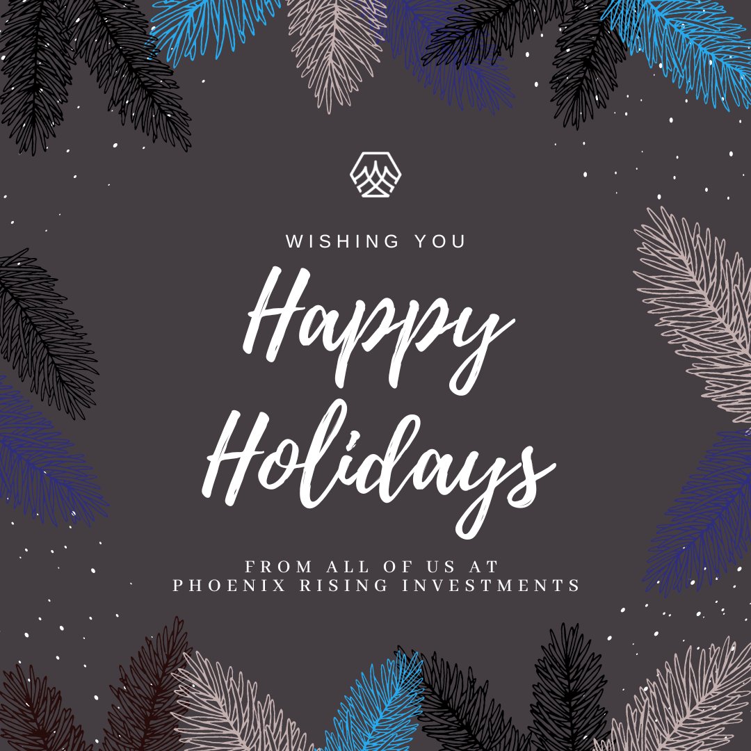 PRI_LLC's tweet photo. Wishing you all a very happy holiday season! ❄️ #phoenixrisinginvestments https://t.co/66vySST6XF