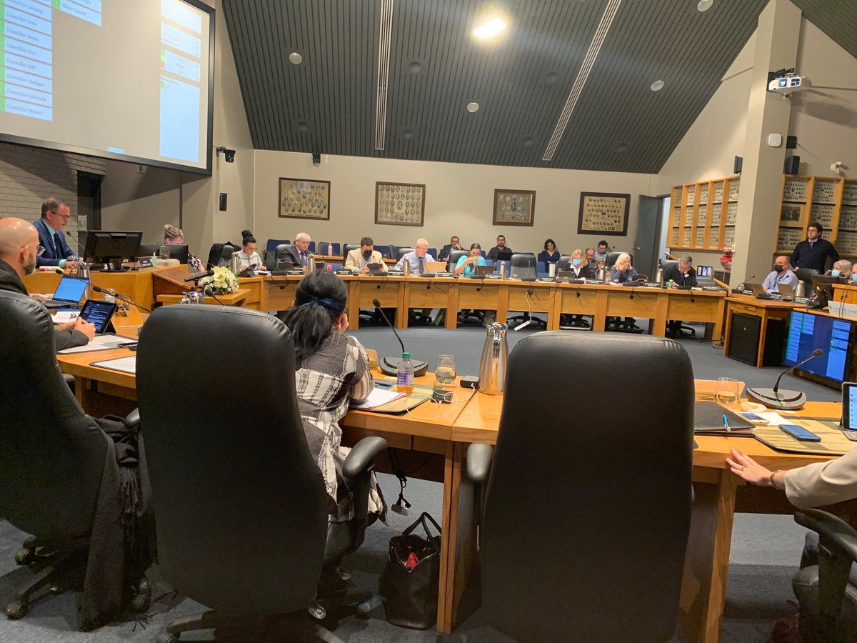 At Chatham-Kent council meeting in-person in council chambers for first time in almost three years. Covering planning meeting for @CKXS 
Can I now say pandemic is over?