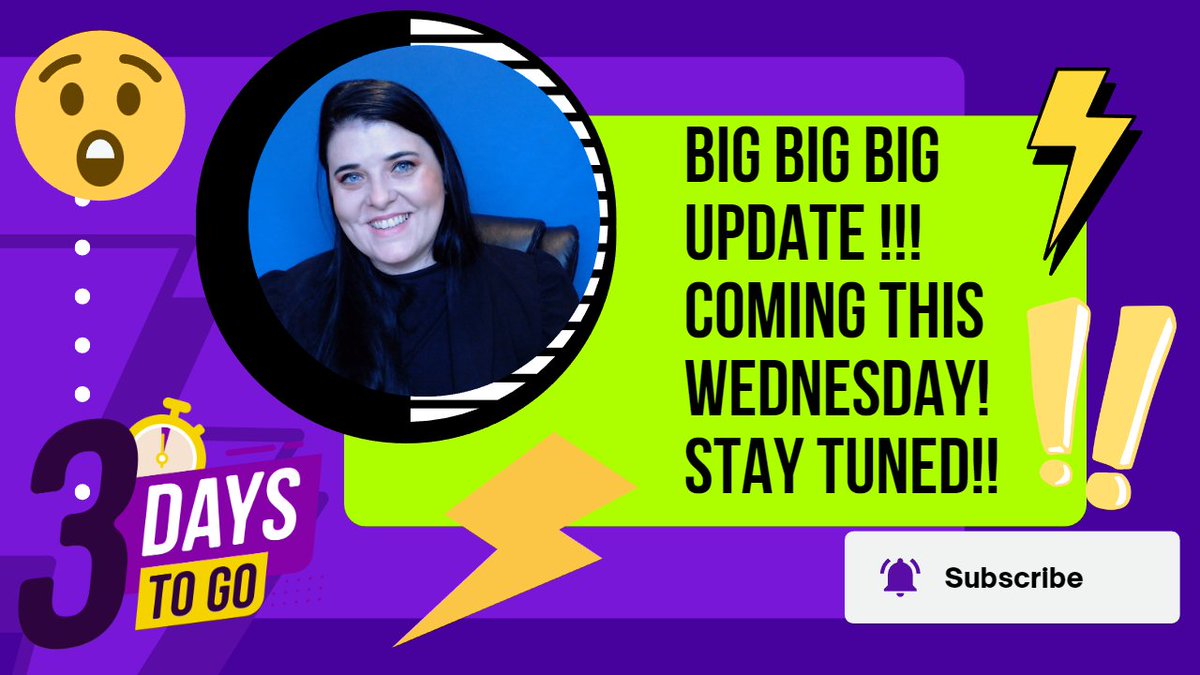 I have some incredibly exciting news - coming to my YouTube channel this January 2023....tune in on Wednesday the 30th at 10am UK time to find out! Subscribe here not to miss it: bit.ly/Subscribe_to_T…