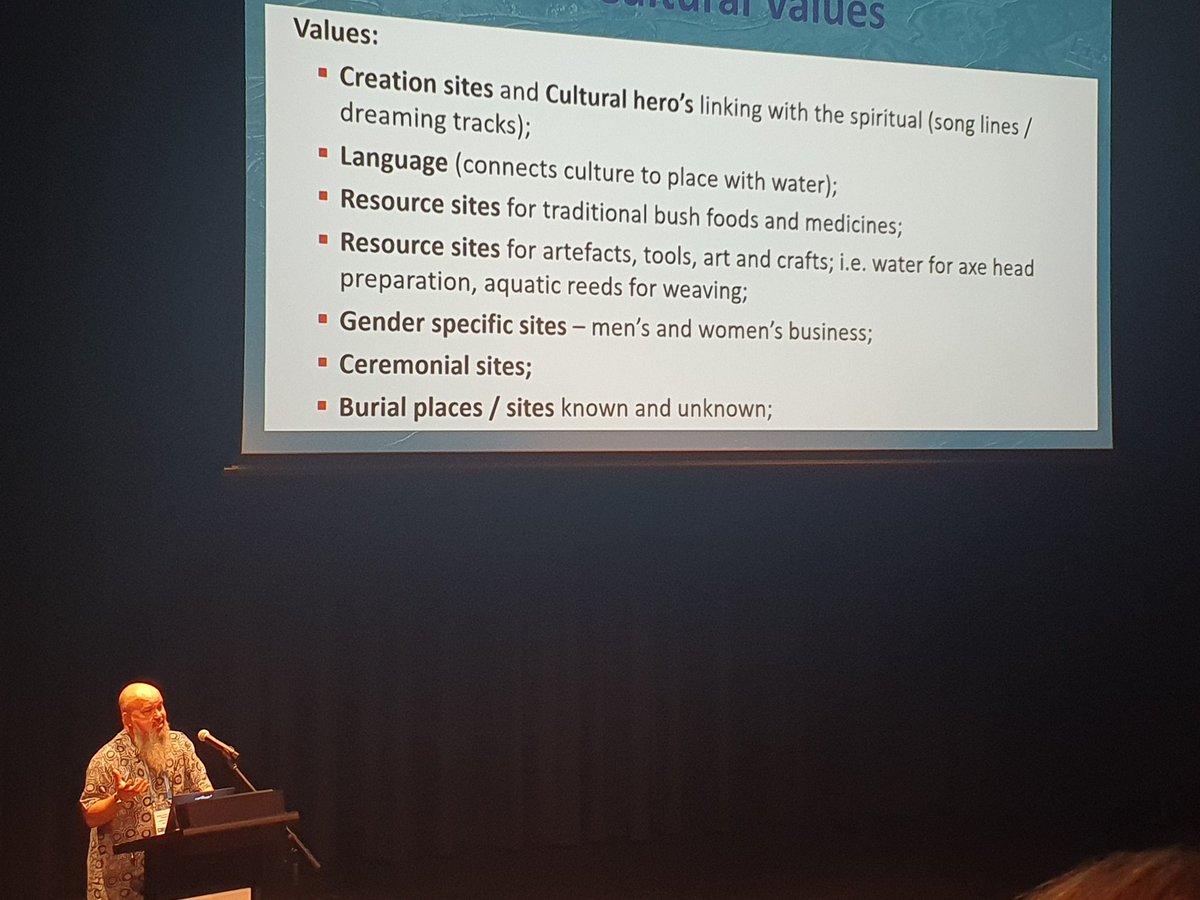 Darren Giling (@darrengiling) on Twitter photo Many cultural values of water ecosystems to traditional owners: <a href="/bradmoggo/">Bradley Moggridge (PhD)</a> presents the Biaime lecture at #afss2022 <a href="/AusFreshwater/">Australian Freshwater Sciences Society (AFSS)</a> Many cultural values of water ecosystems to traditional owners: <a href="/bradmoggo/">Bradley Moggridge (PhD)</a> presents the Biaime lecture at #afss2022 <a href="/AusFreshwater/">Australian Freshwater Sciences Society (AFSS)</a>