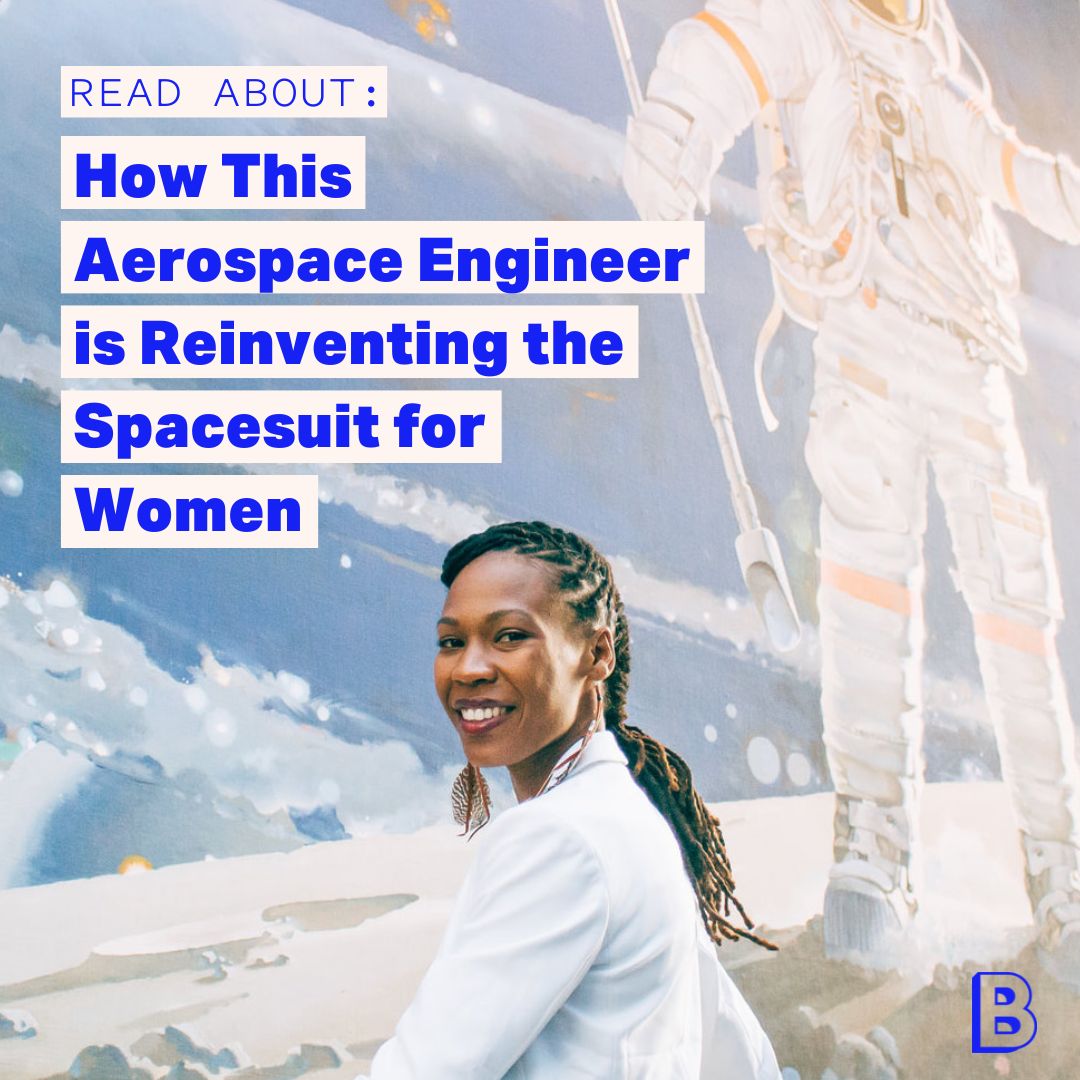 builtbygirls's tweet photo. Sabrina Thompson is combining fashion and STEM to change space flight for women. She is an aerospace engineer at NASA’s Goddard Space Flight Center with an education in atmospheric physics and the CEO and founder of @girlinspaceclub  🪐🚀 https://t.co/HTZtb0Oh2M