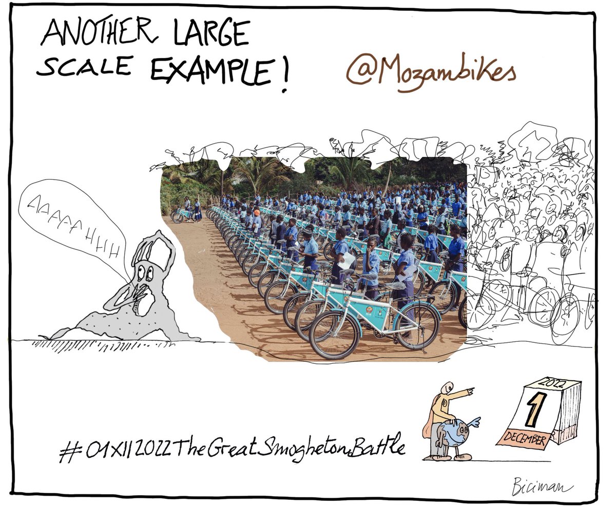 _BiciMan_'s tweet photo. Another large example:
🚲🌍🚲🌍🚲🌍🚲🌍
@Mozambikes
#SEJE #EuSouCapaz
Join#_BiciMan_ vs #Smogheton
In the #01XII2022TheGreatSmoghetonBattle https://t.co/bRGRKB3d8D